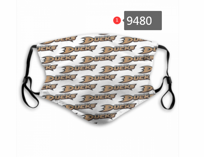 New 2020 NHL Anaheim Ducks  Dust mask with filter